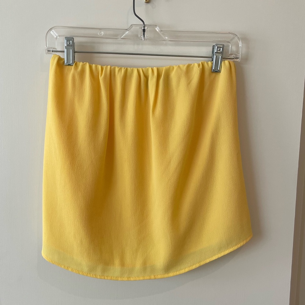 Strapless fab’rik top